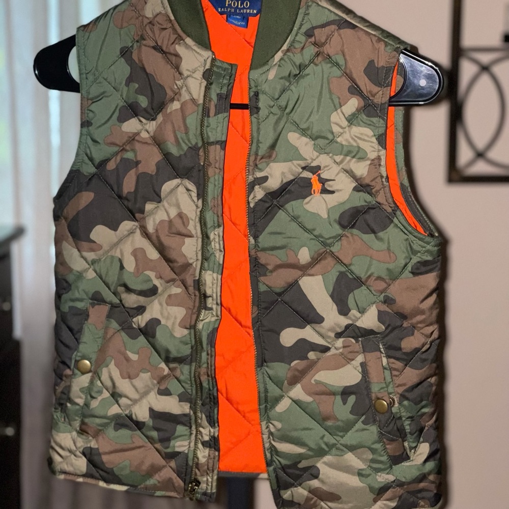 Kids polo vest
